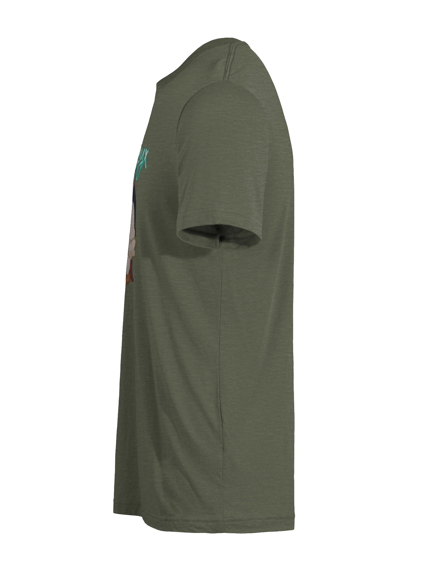 Showtyyx Teal Short Sleeve T-Shirt product image (11)