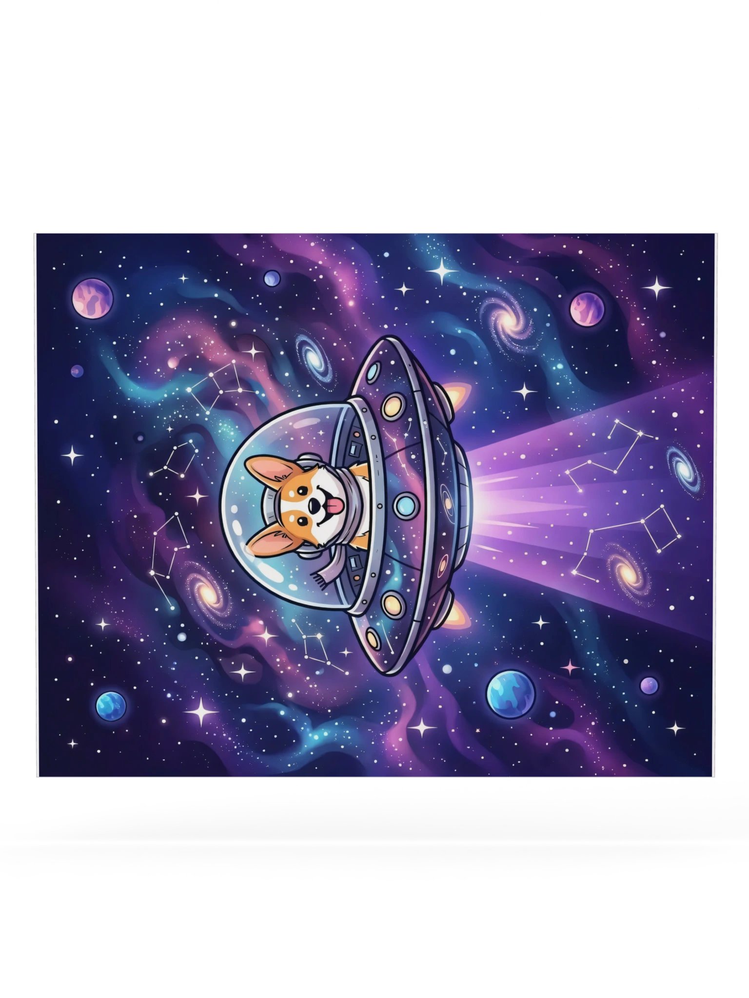 UFO Corgi Poster product image (20)