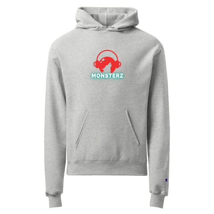 Monsterz Unisex Champion Hoodie – Lone Wolf Edition product image (1)