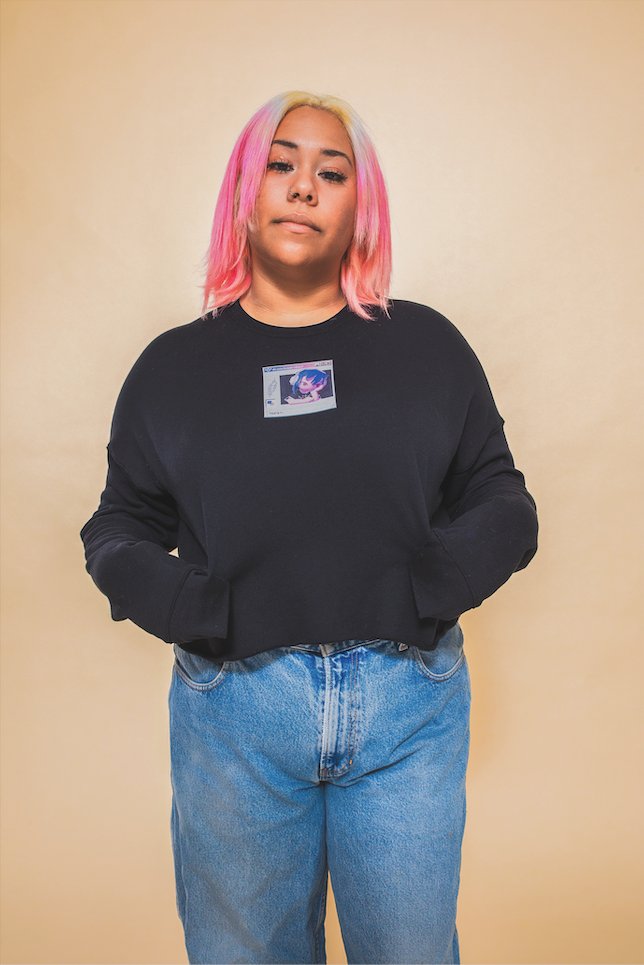 Nikki Spam Crop Sweatshirt product image (2)