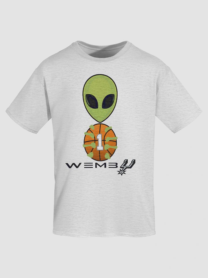 Wemby Alien Basketball Shirt - Victor Wembanyama San Antonio Spurs Graphic Tee product image (2)