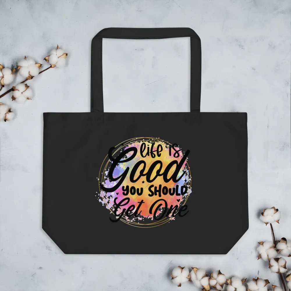 Sarcastic Quote Organic Tote product image (3)