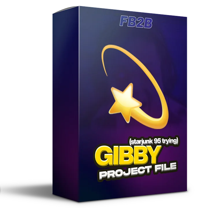 trying to make starjunk 95 type beat project file, "GIBBY" product image (1)
