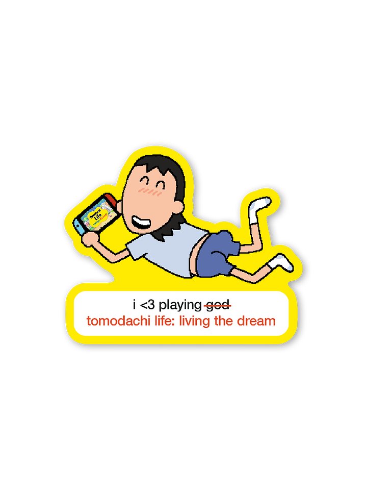 Living the Dream Sticker product image (2)