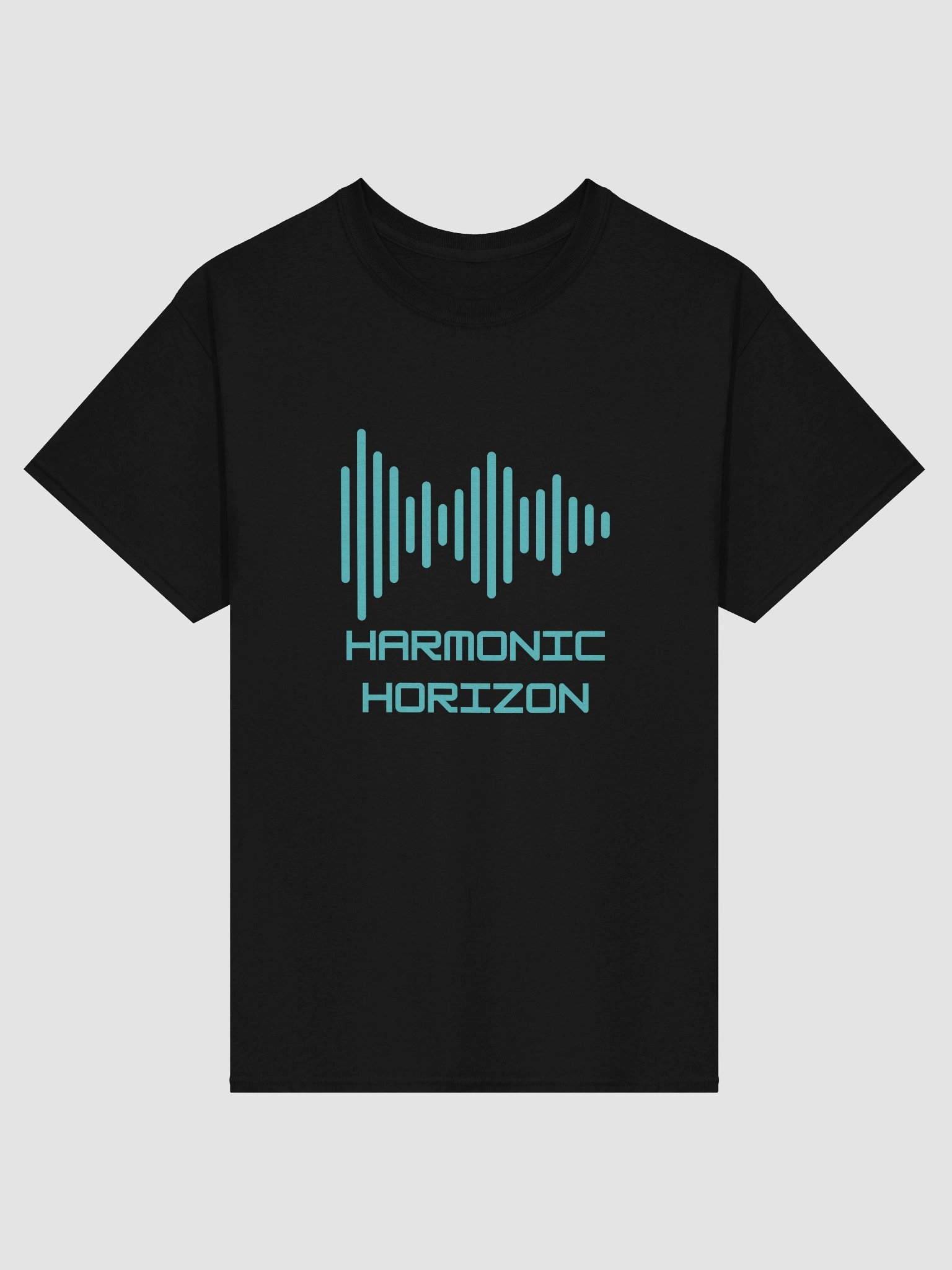 Harmonic Horizon Turquoise Logo T-shirt product image (1)
