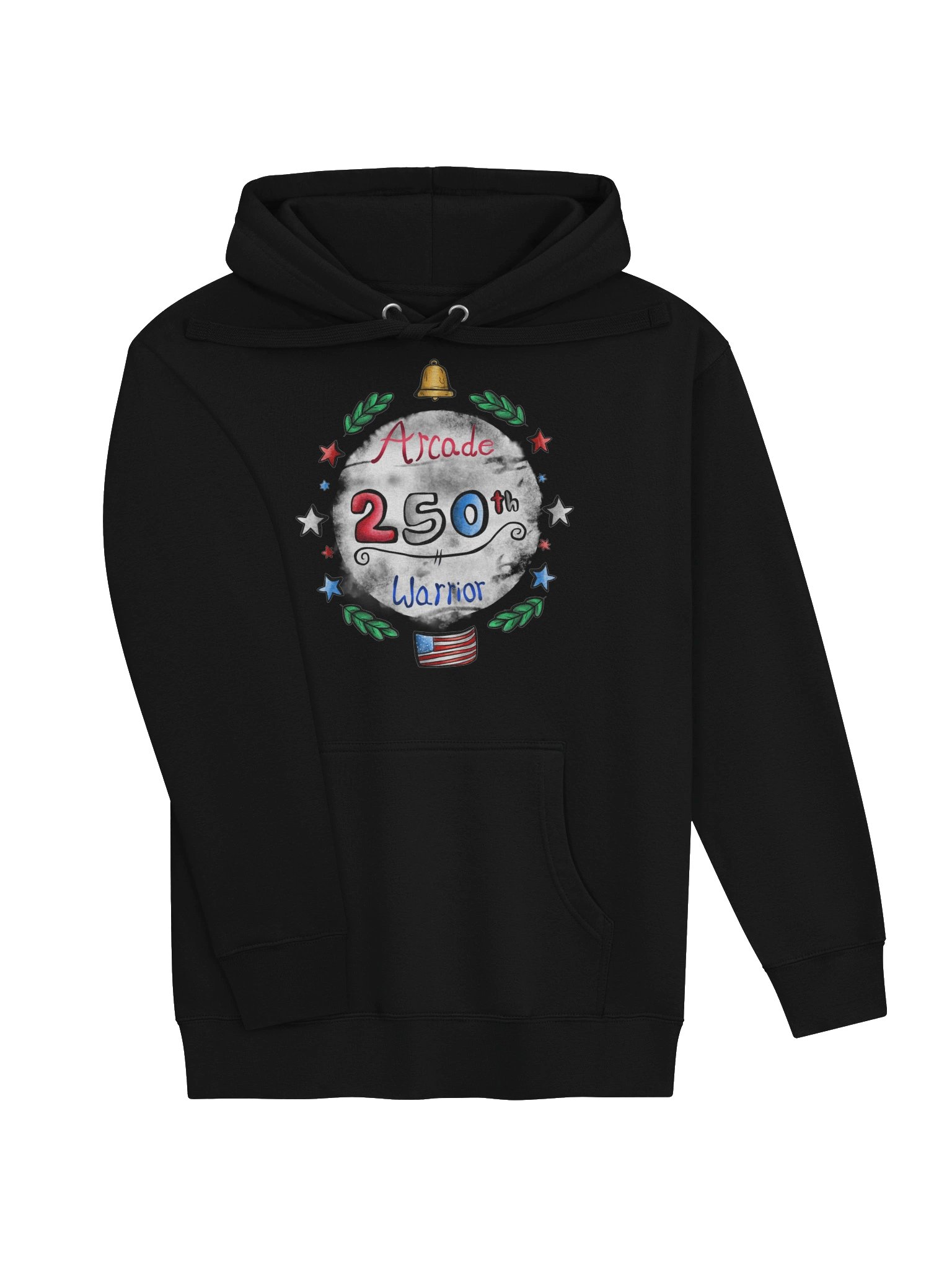Arcade Warrior America 250 Unisex Hoodie product image (31)