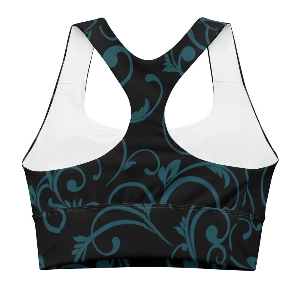 DarkTeal Twirl Bra Top product image (2)