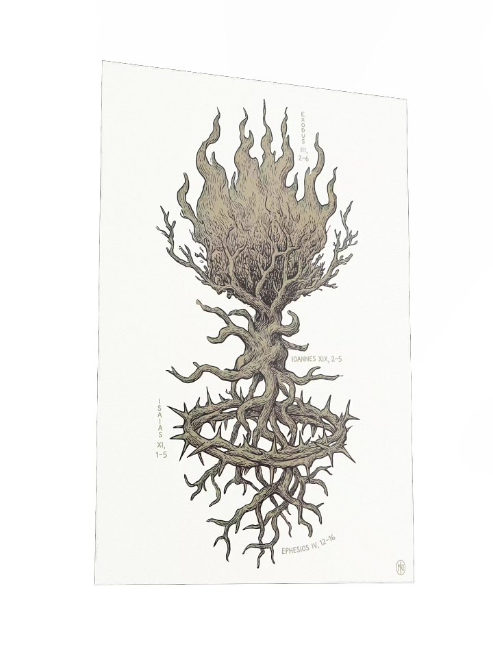 FIRE, CROWN, ROOT (Art-Print) product image (2)