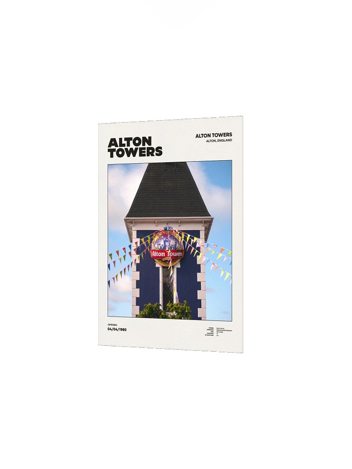 Alton Towers Premium Poster product image (2)