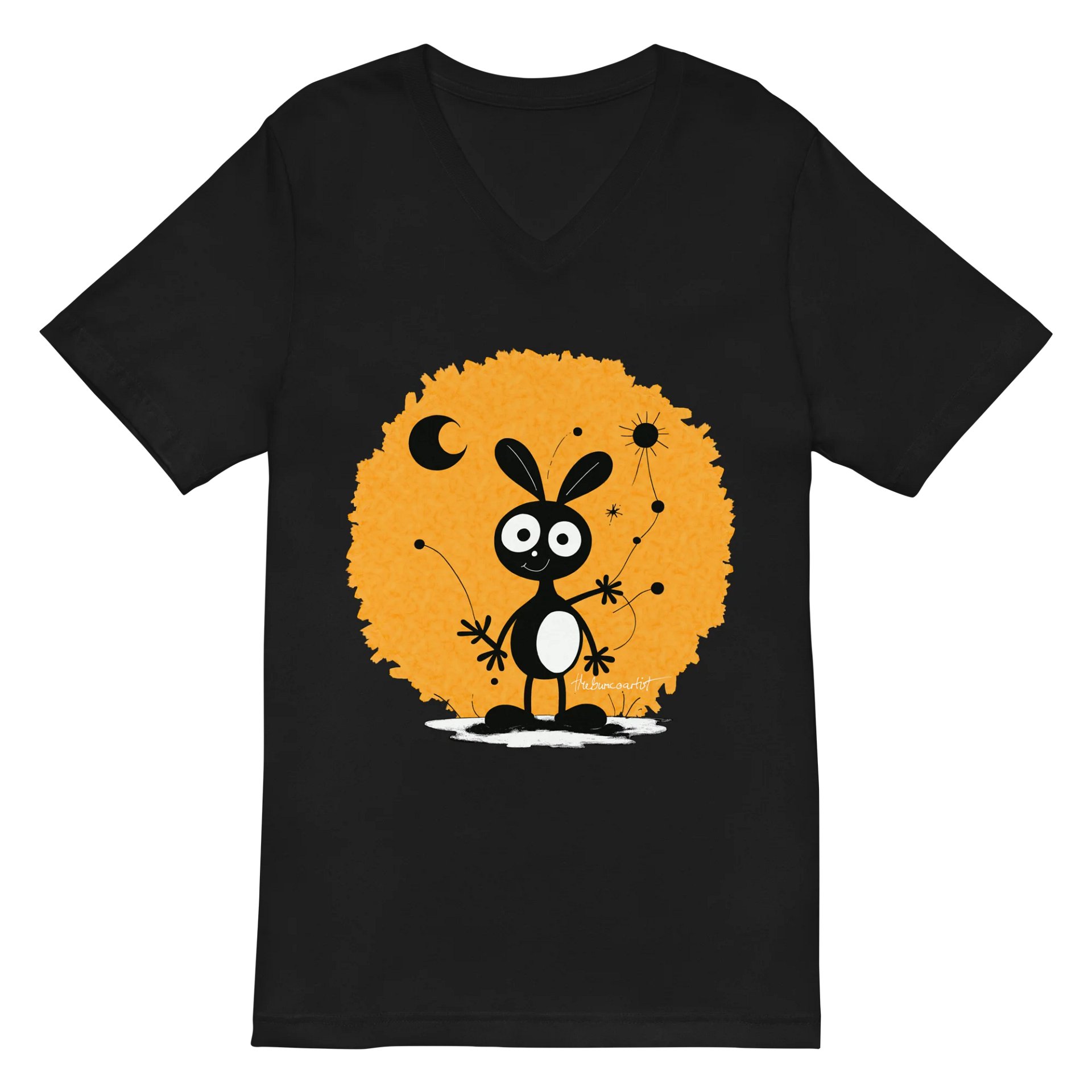 Bella+Canvas Short Sleeve V-Neck Jersey T-Shirt product image (1)