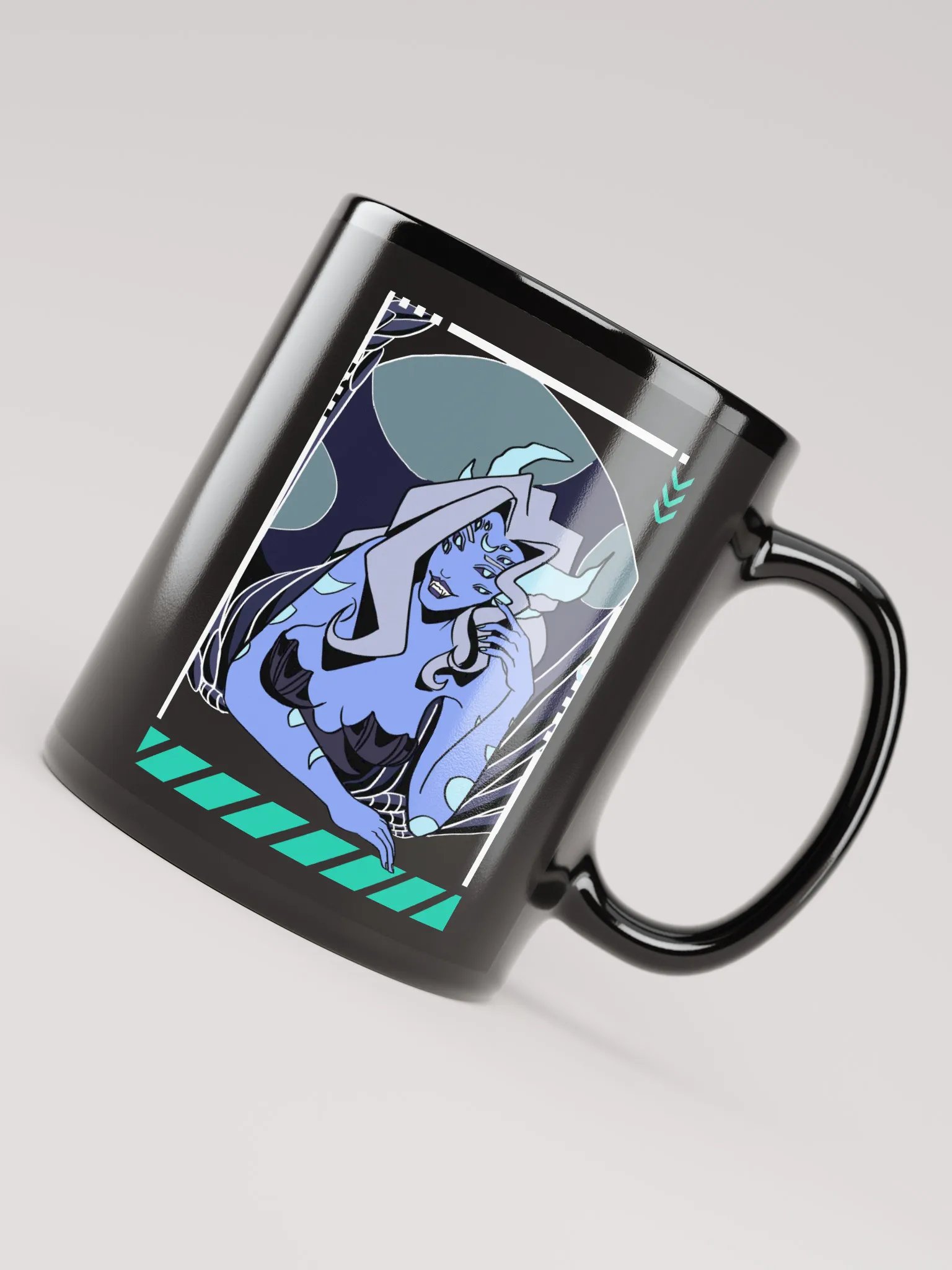 Cybersecurity Black Glossy Mug product image (7)