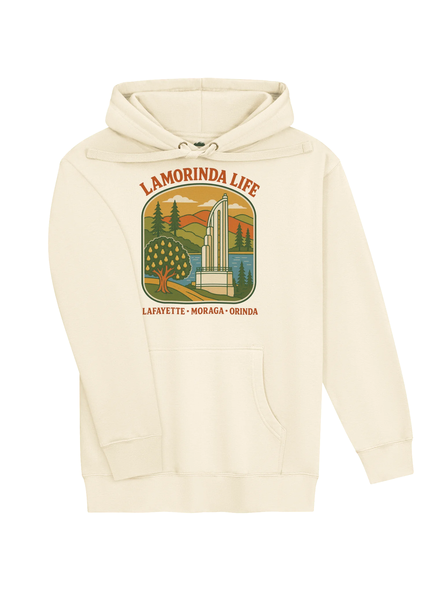 Lamorinda Life Three Towns Graphic Hoodie product image (3)