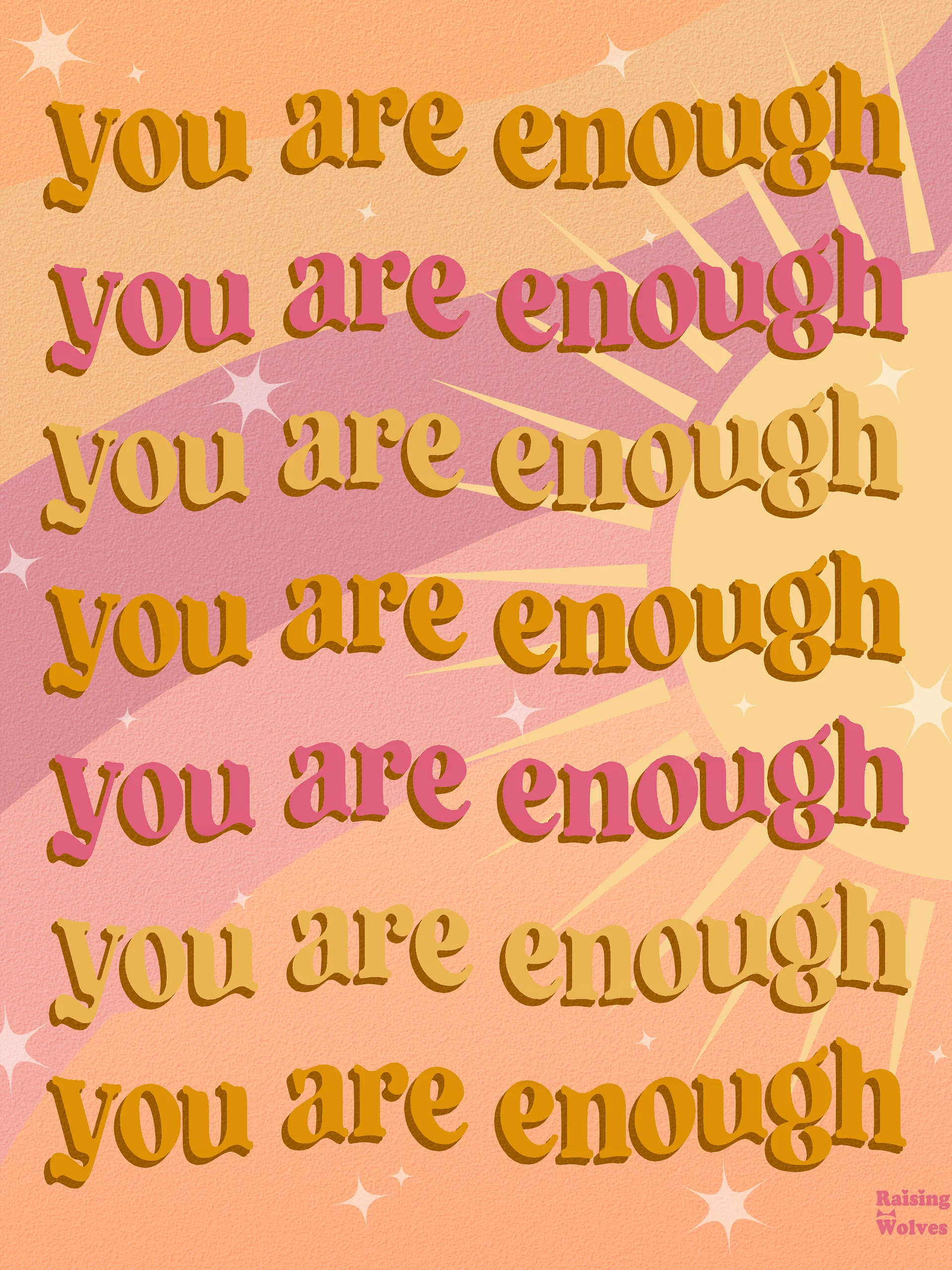 You Are Enough Print product image (1)