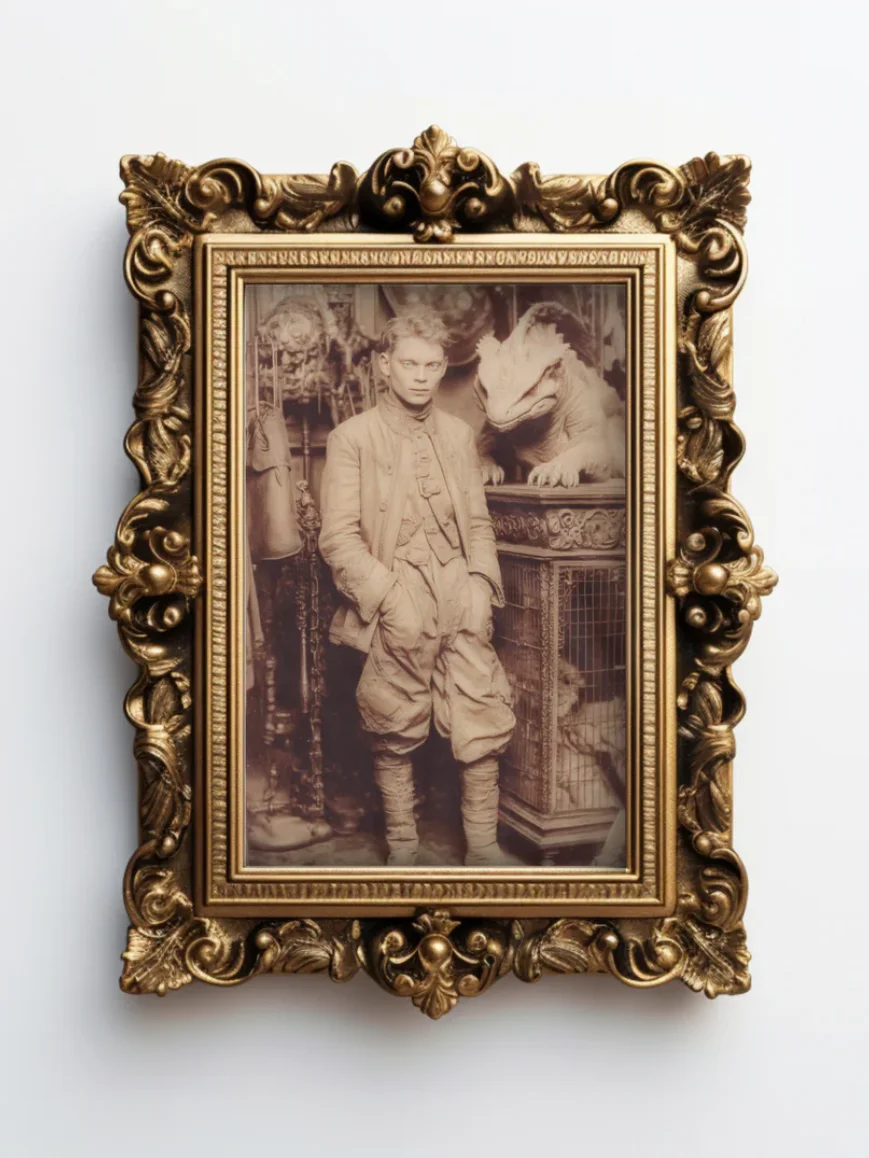 The Dragon Keeper Wizard Art Print product image (2)