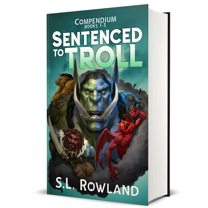 Sentenced to Troll Compendium: Books 1-3 Signed Paperback product image (1)