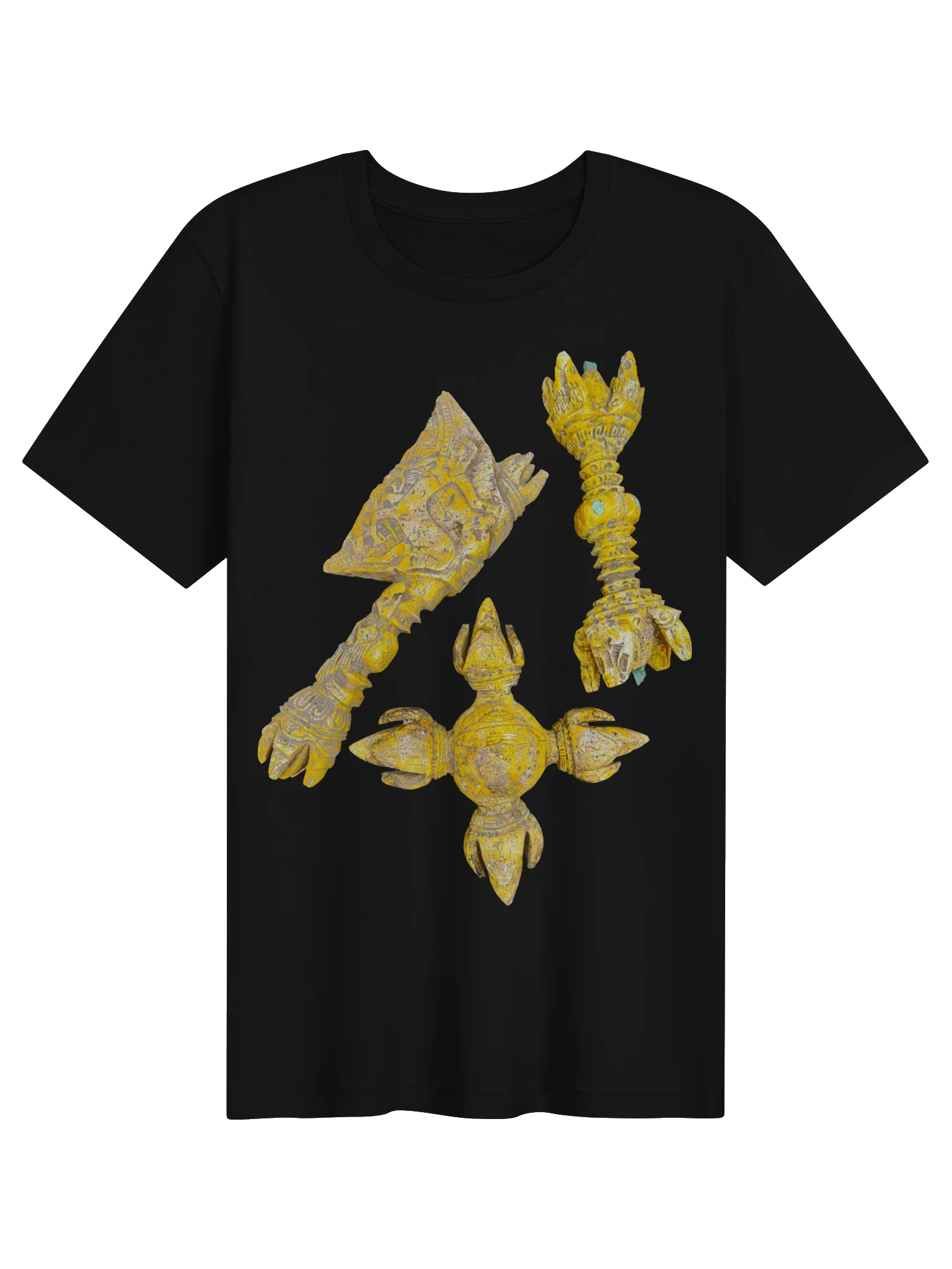 Aliencarvings.com Vajra Union Black T-Shirt product image (1)