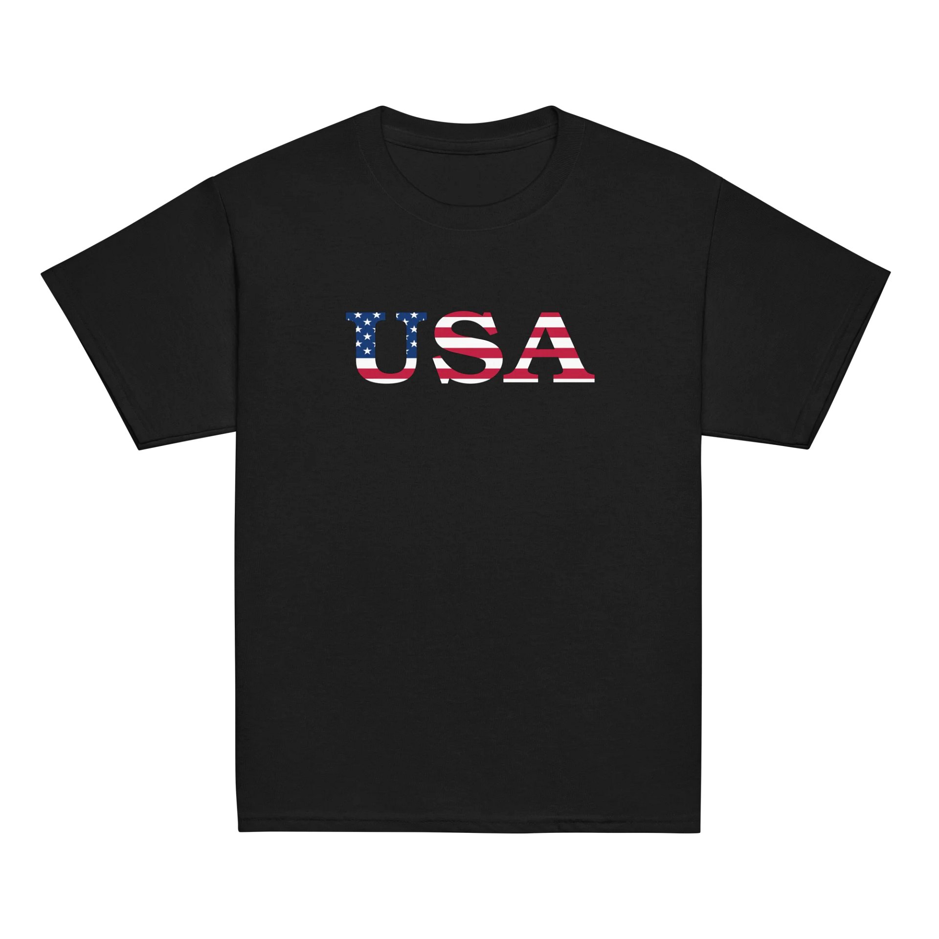 Gildan Youth Classic Tee-USA Flag product image (7)