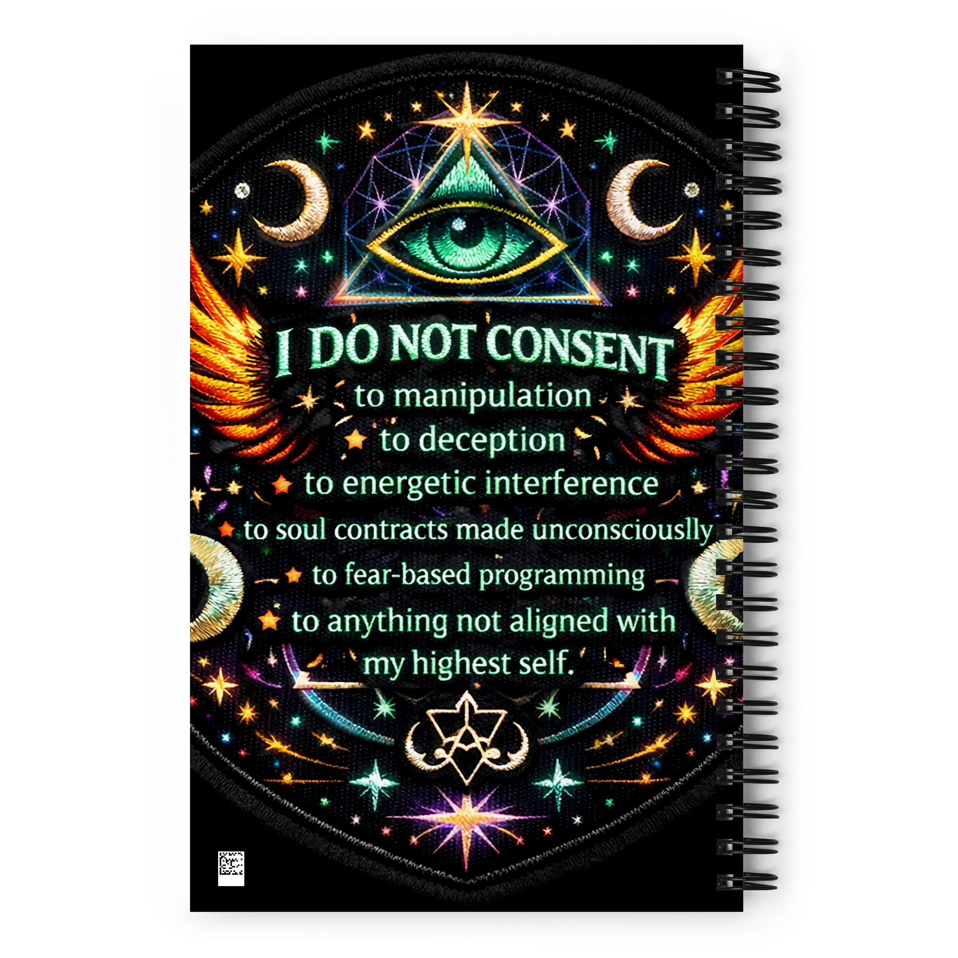 I Do Not Consent -Spiral Notebook product image (2)