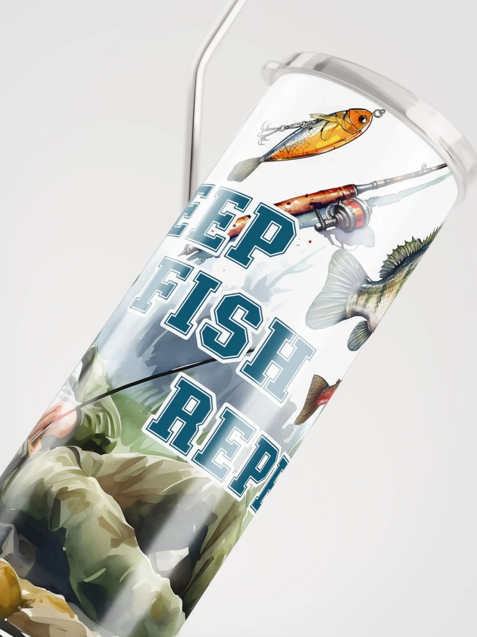 Reel Relaxation Stainless Steel Tumbler product image (5)