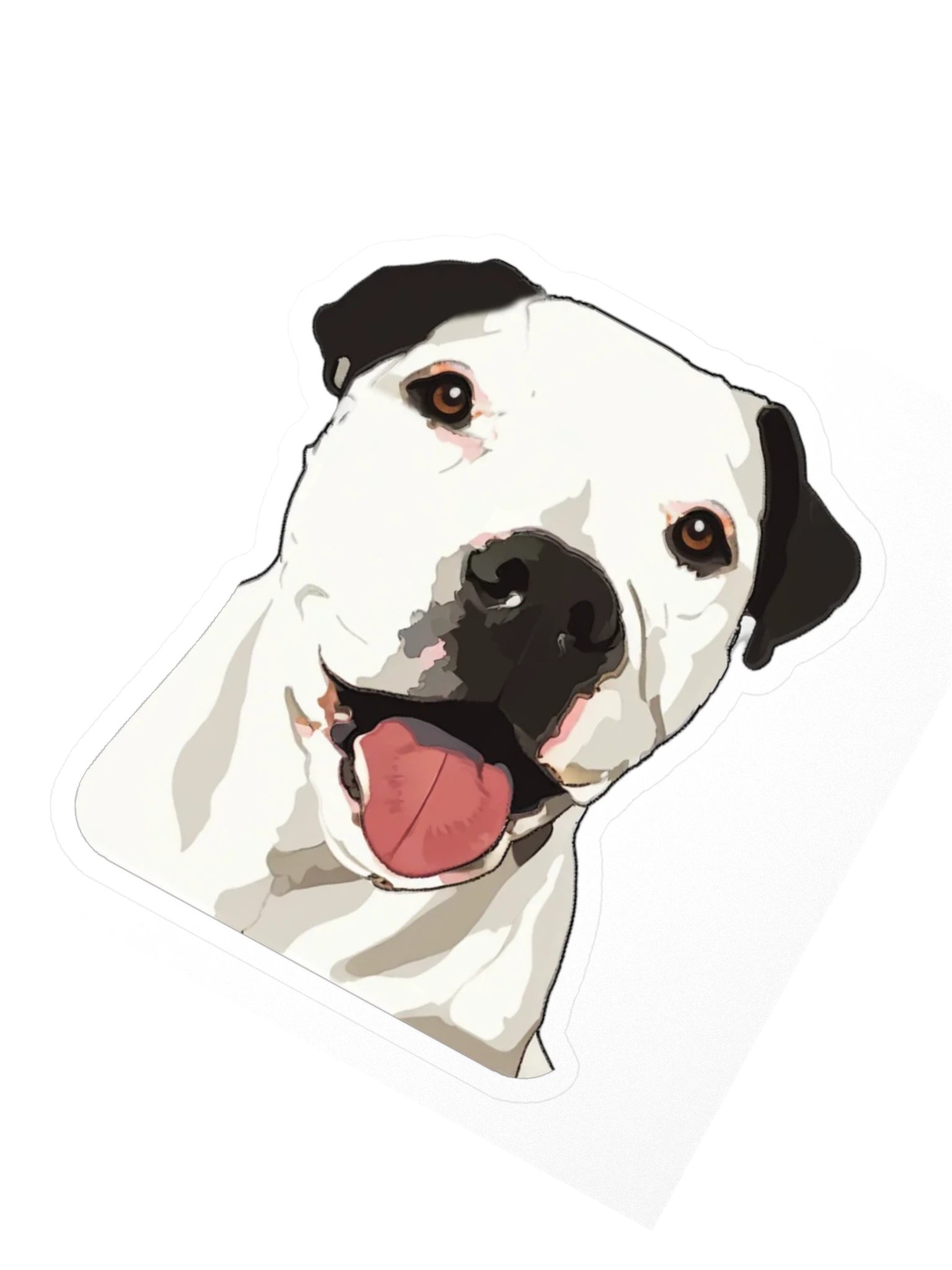 Good Boy Portrait Sticker product image (2)