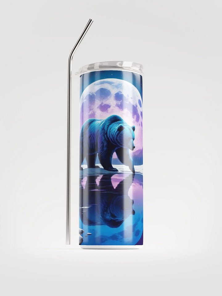 Stainess Steel Bear Reflection Tumbler product image (1)