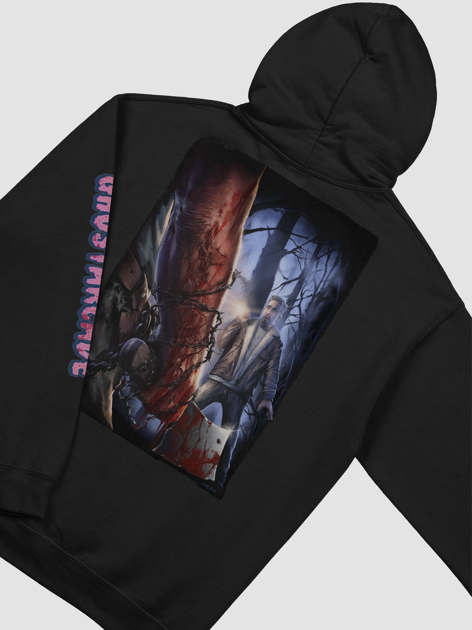 VHS Lights Out Hoodie product image (4)