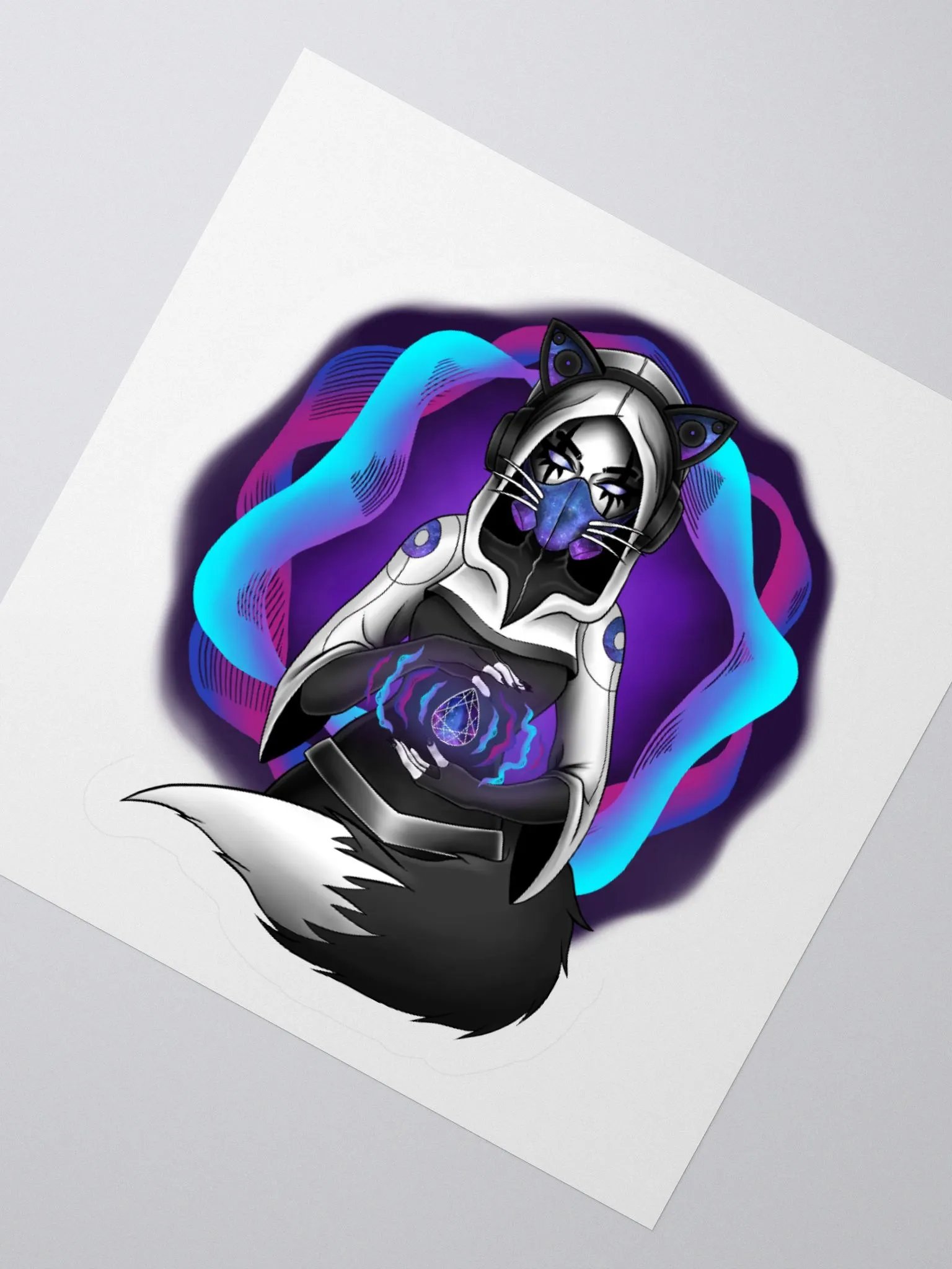 Galaxy Wave Sticker product image (2)