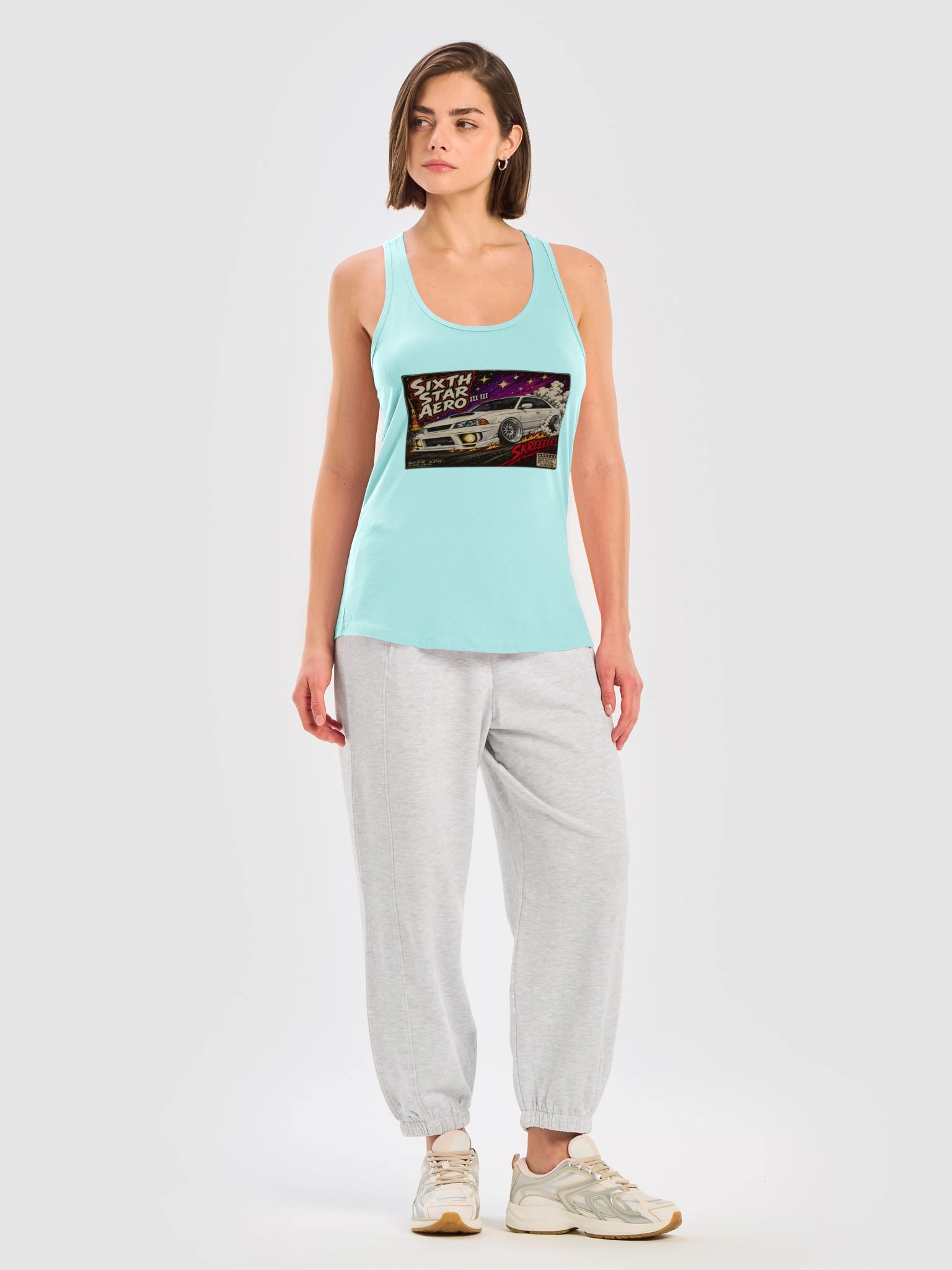 Let Loose Graphic (Sedan) Womens Racerback product image (41)