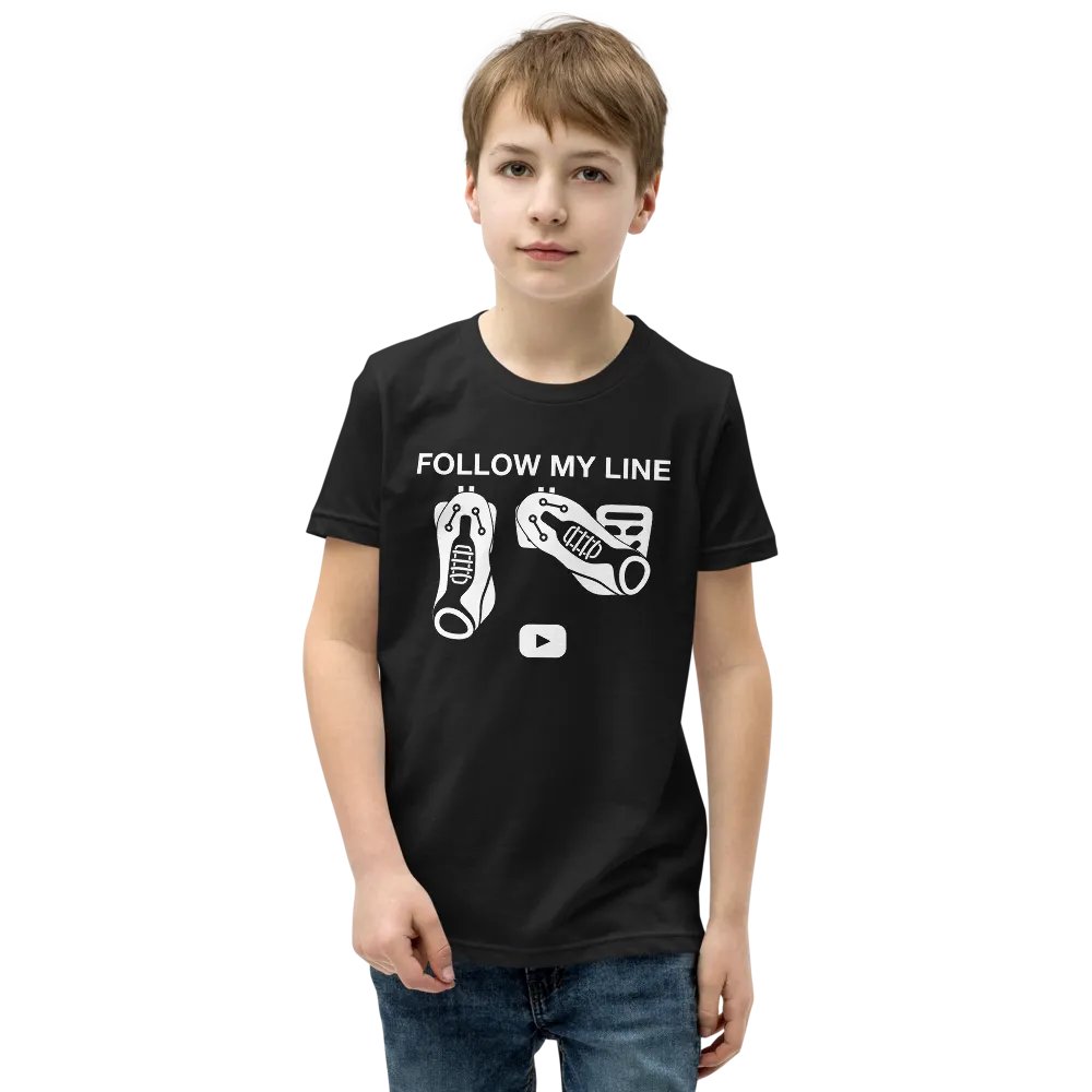 Follow My Line Youth Logo T-Shirt product image (1)