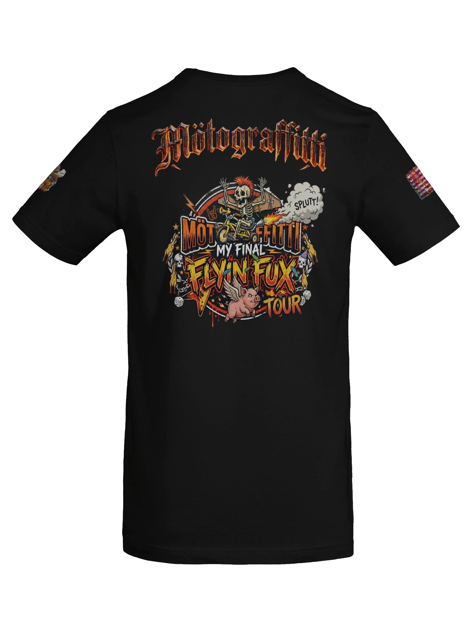 MötoGraffitti Final Flyin Fux Tour T-Shirt product image (6)