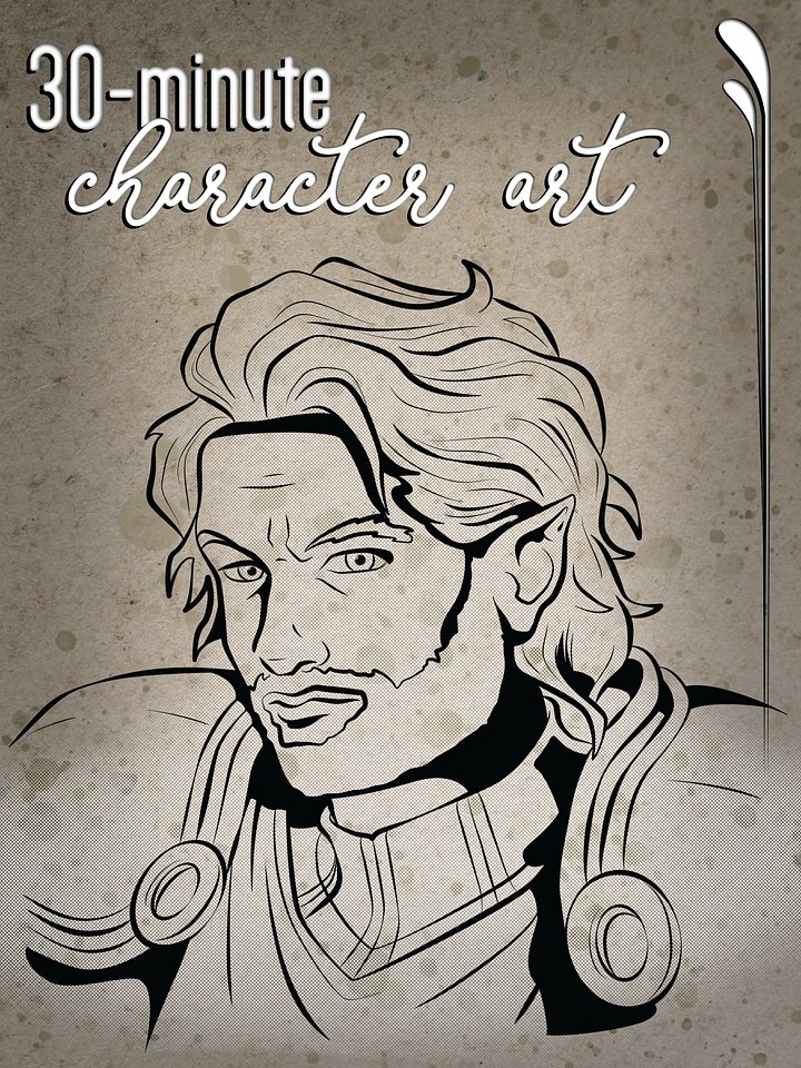 30 minute character art || emmy's art stuff product image (1)