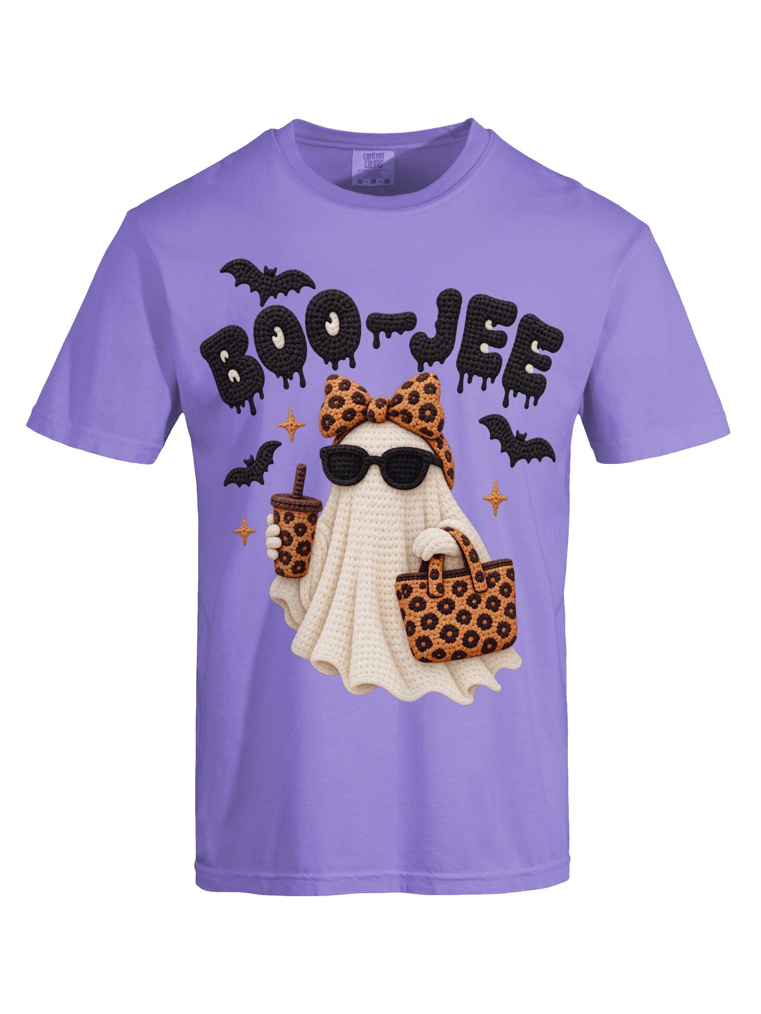 BOO-JEE Crochet Ghost – Cute Halloween Leopard Print Design product image (26)