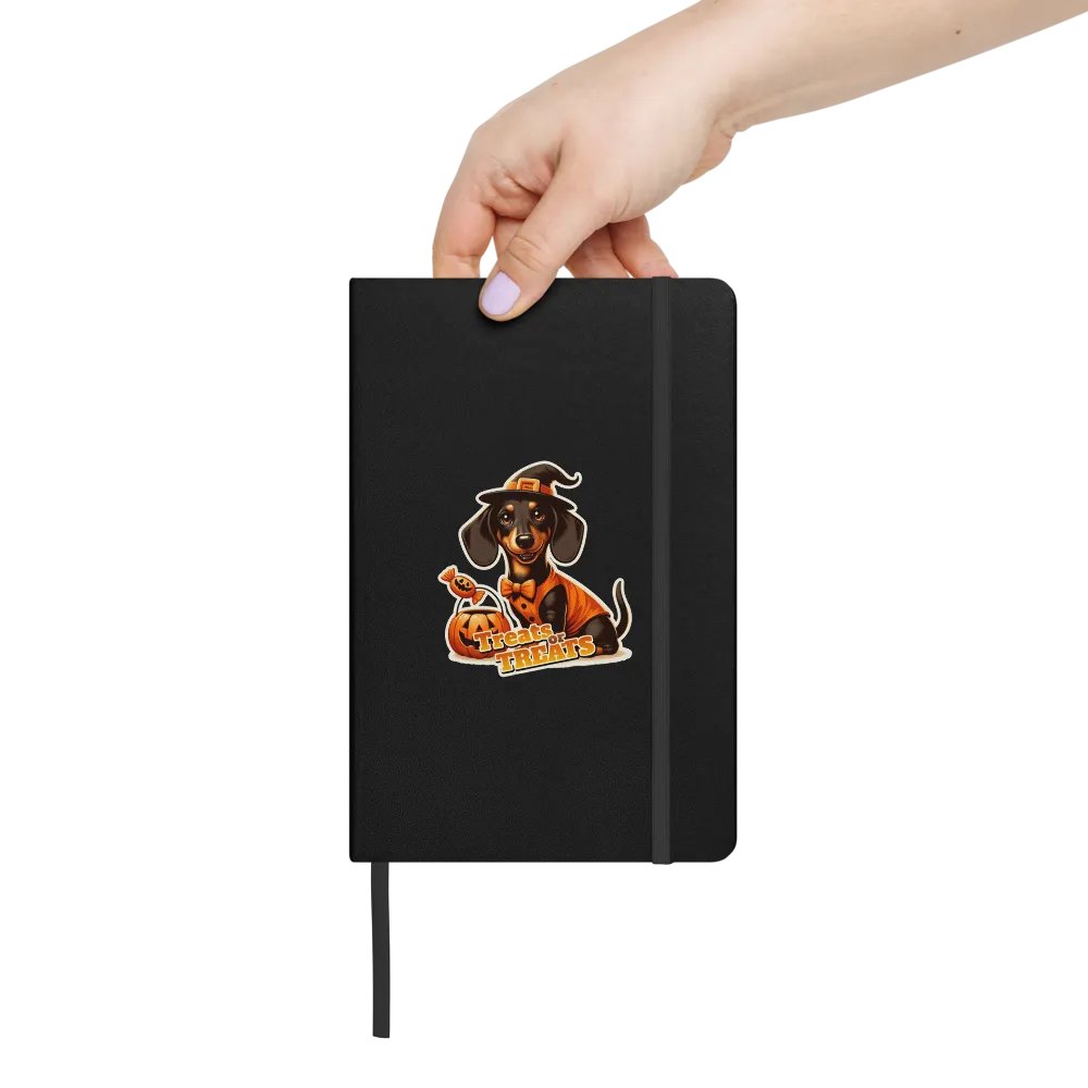 Witchy Wiener Hardcover Notebook product image (7)