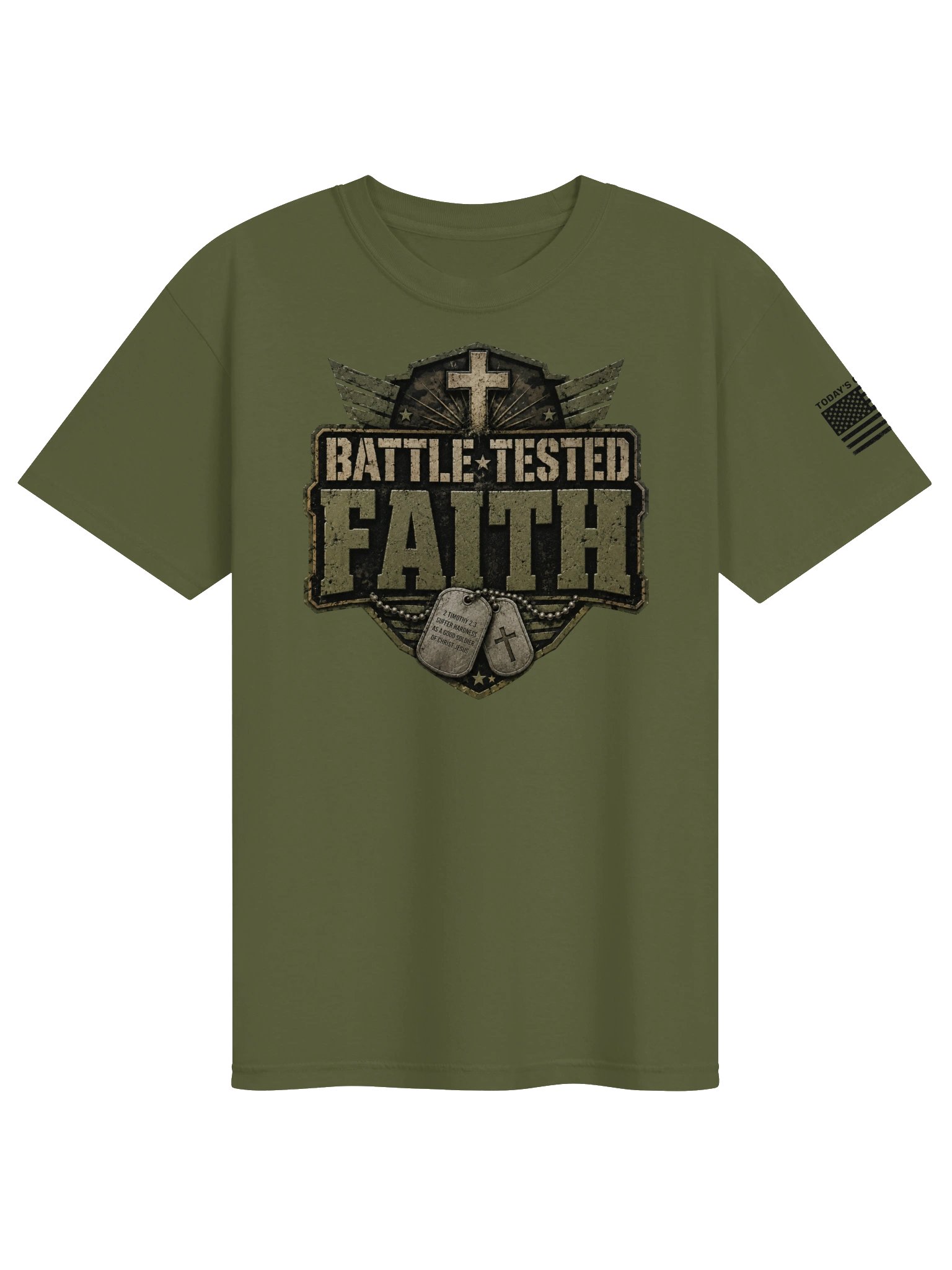 Battle Tested Faith Tee product image (9)