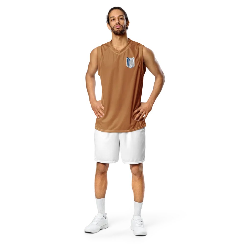 Attack on Titan Scout Regiment Logo Basketball Jersey product image (3)