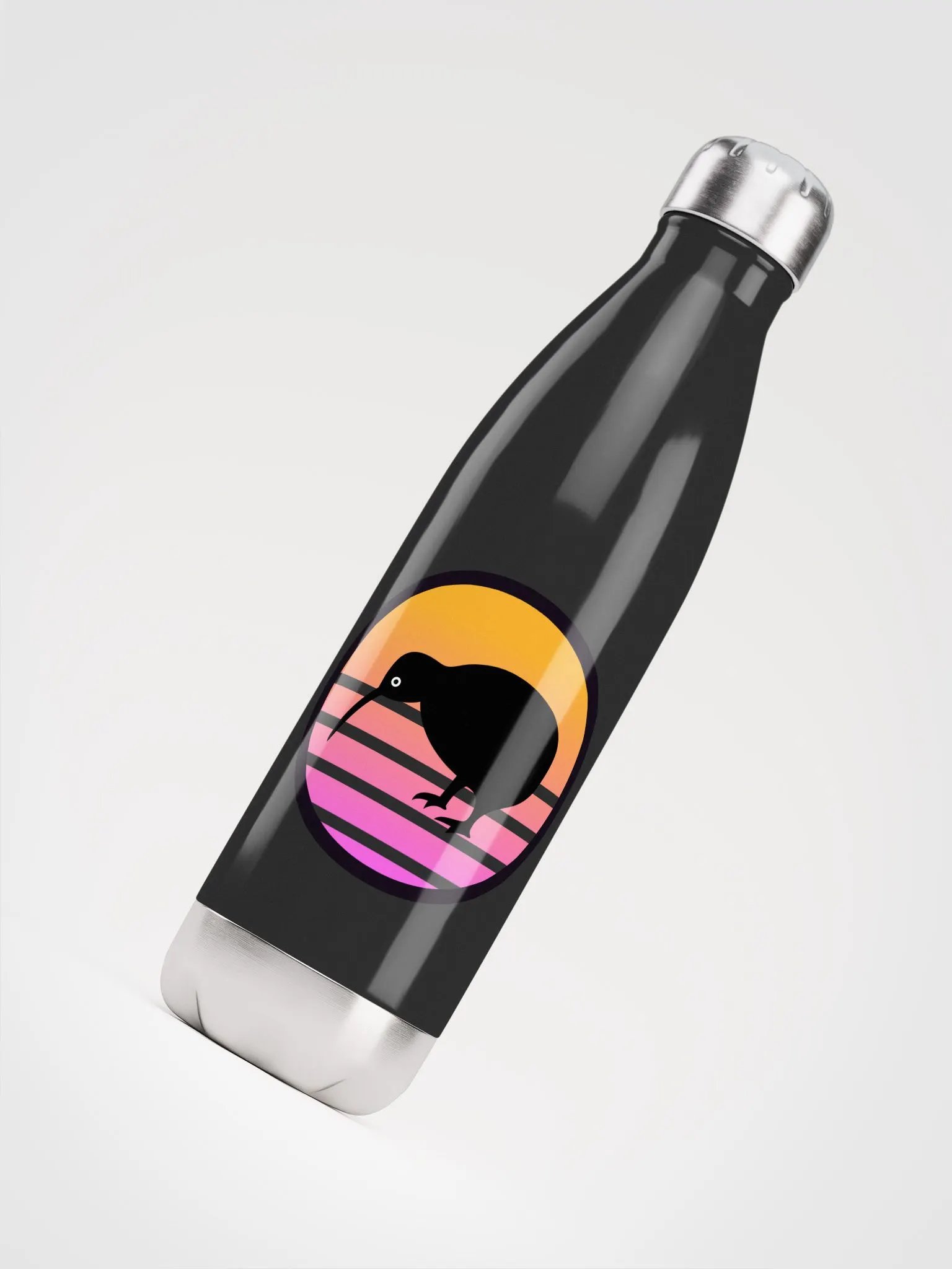 Retro Sunset Kiwi Bird product image (4)