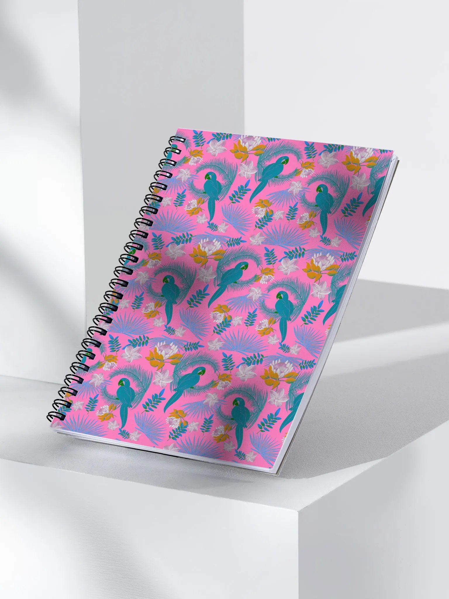 Tropical Parrot Paradise Spiral Notebook product image (3)
