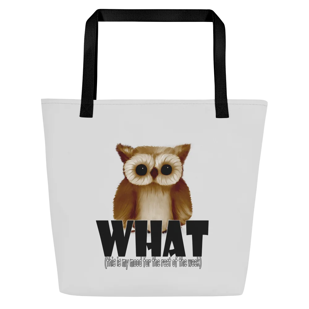 Large Tote Bag w/ Pocket product image (1)