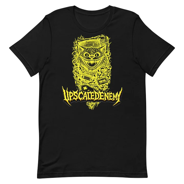 UE - Cheshy-Linework-Yellow_BLK Tee product image (2)