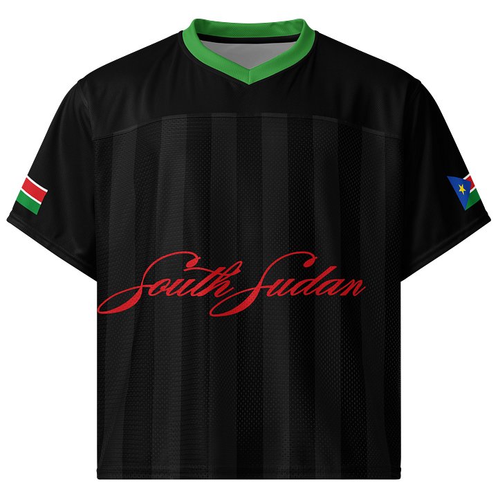 South Sudan Boxy Sports Tee product image (1)