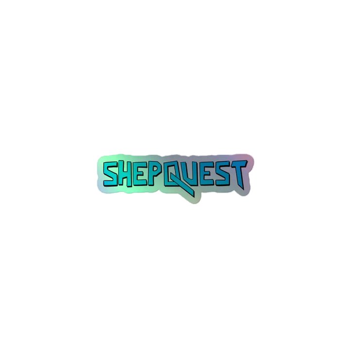 Holographic ShepQuest Sticker product image (1)