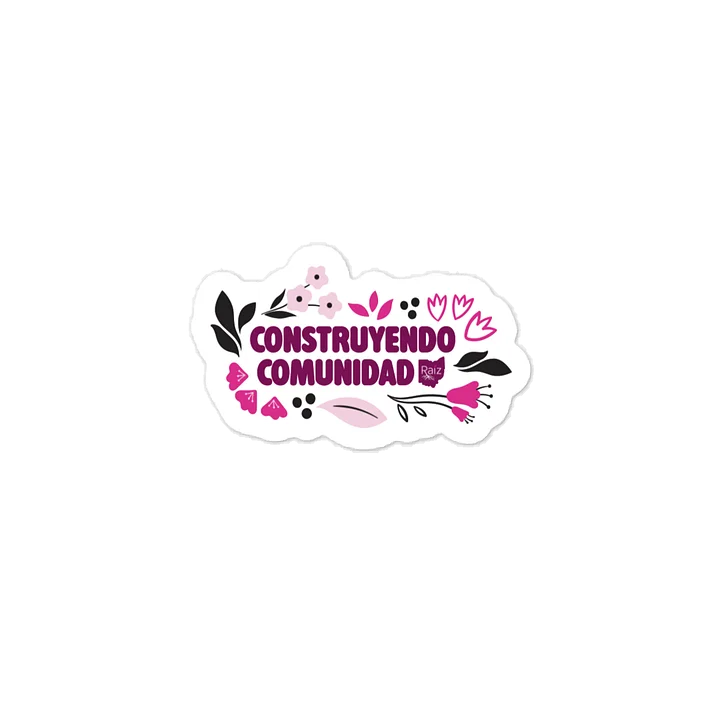 Construyendo Comunidad Sticker product image (1)
