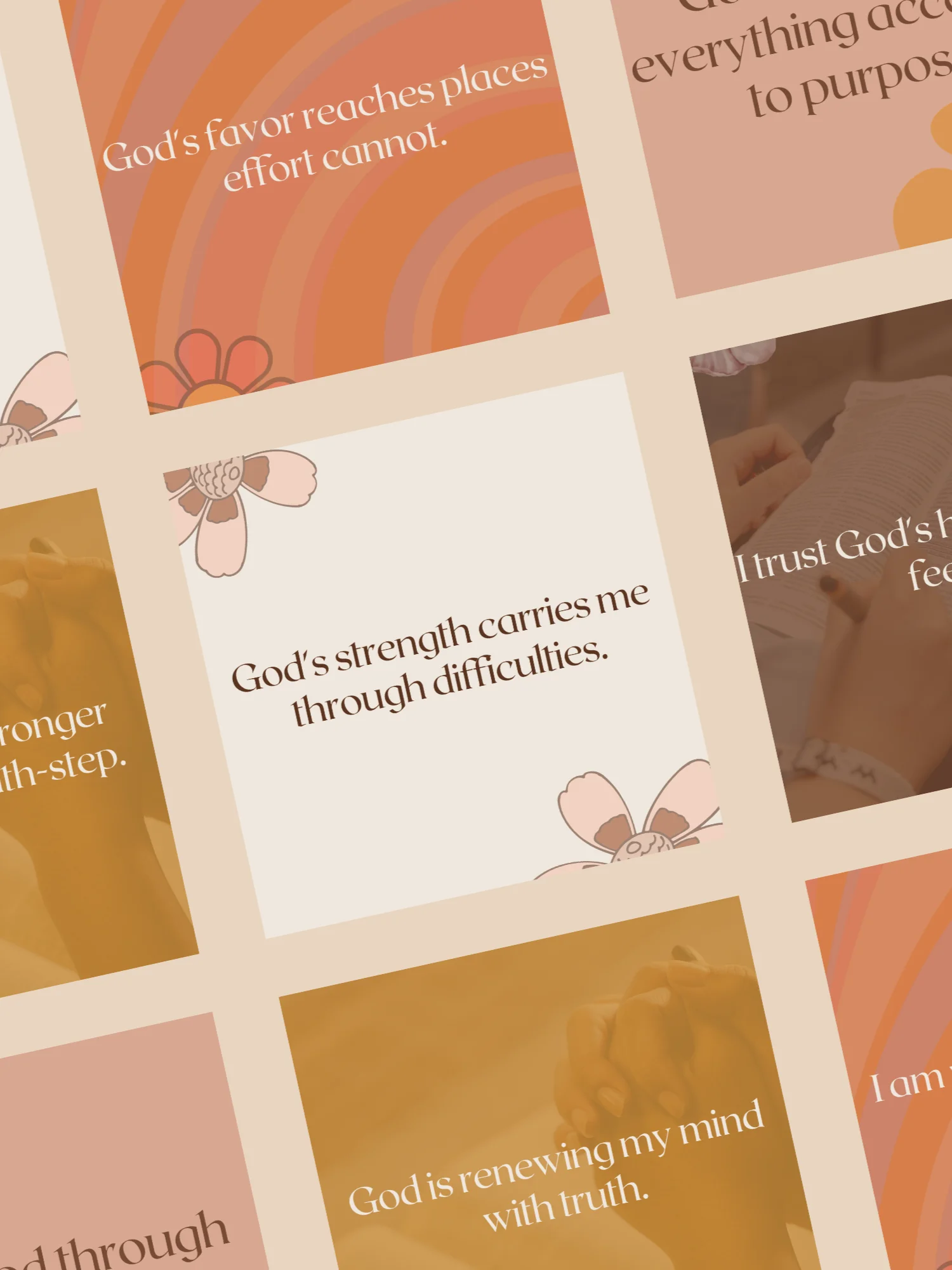 TIKVAH Printable Christian Affirmation Cards product image (3)