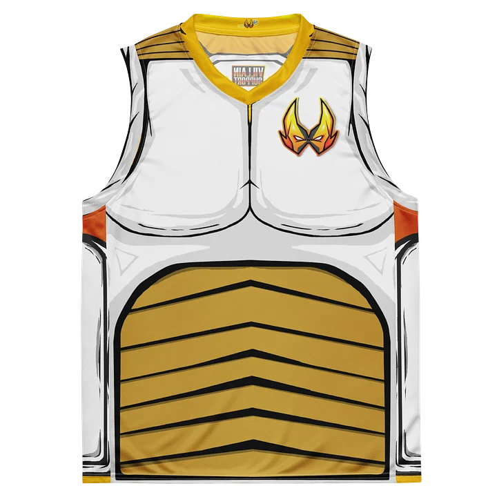 Villain Support Battle Armor Tank Top - White product image (2)