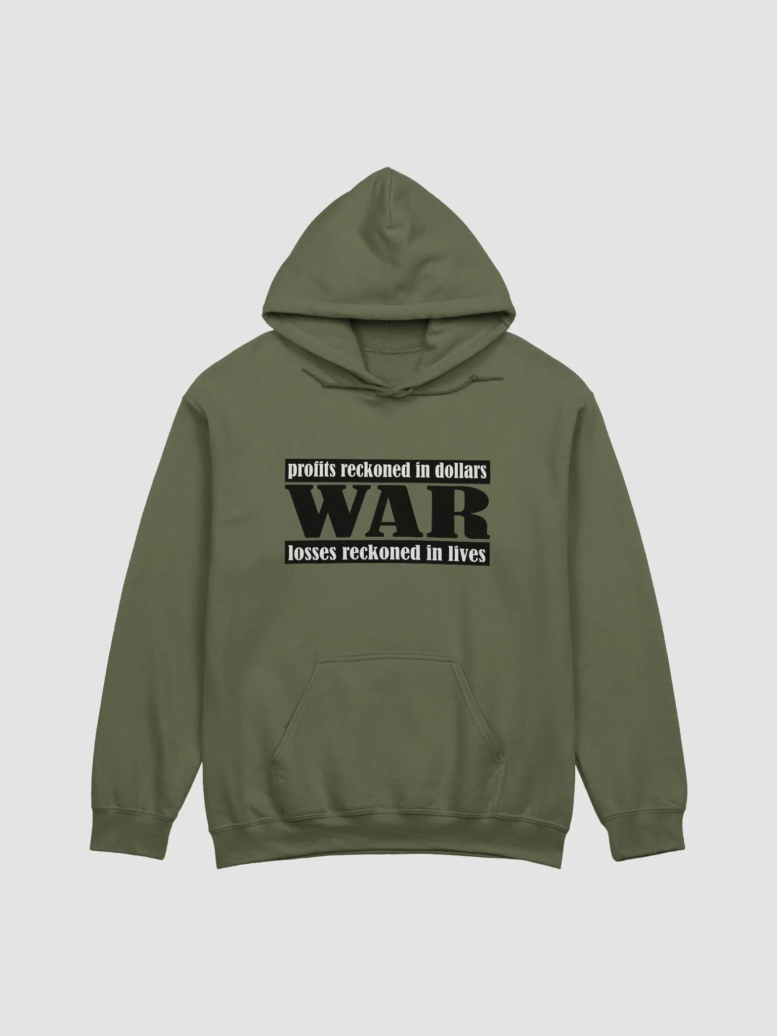 The Cost Of War - Gildan Classic Hoodie product image (1)
