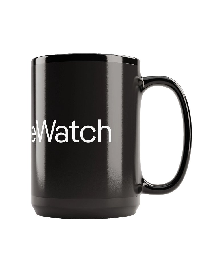 InfiniteWatch Black Mug product image (1)