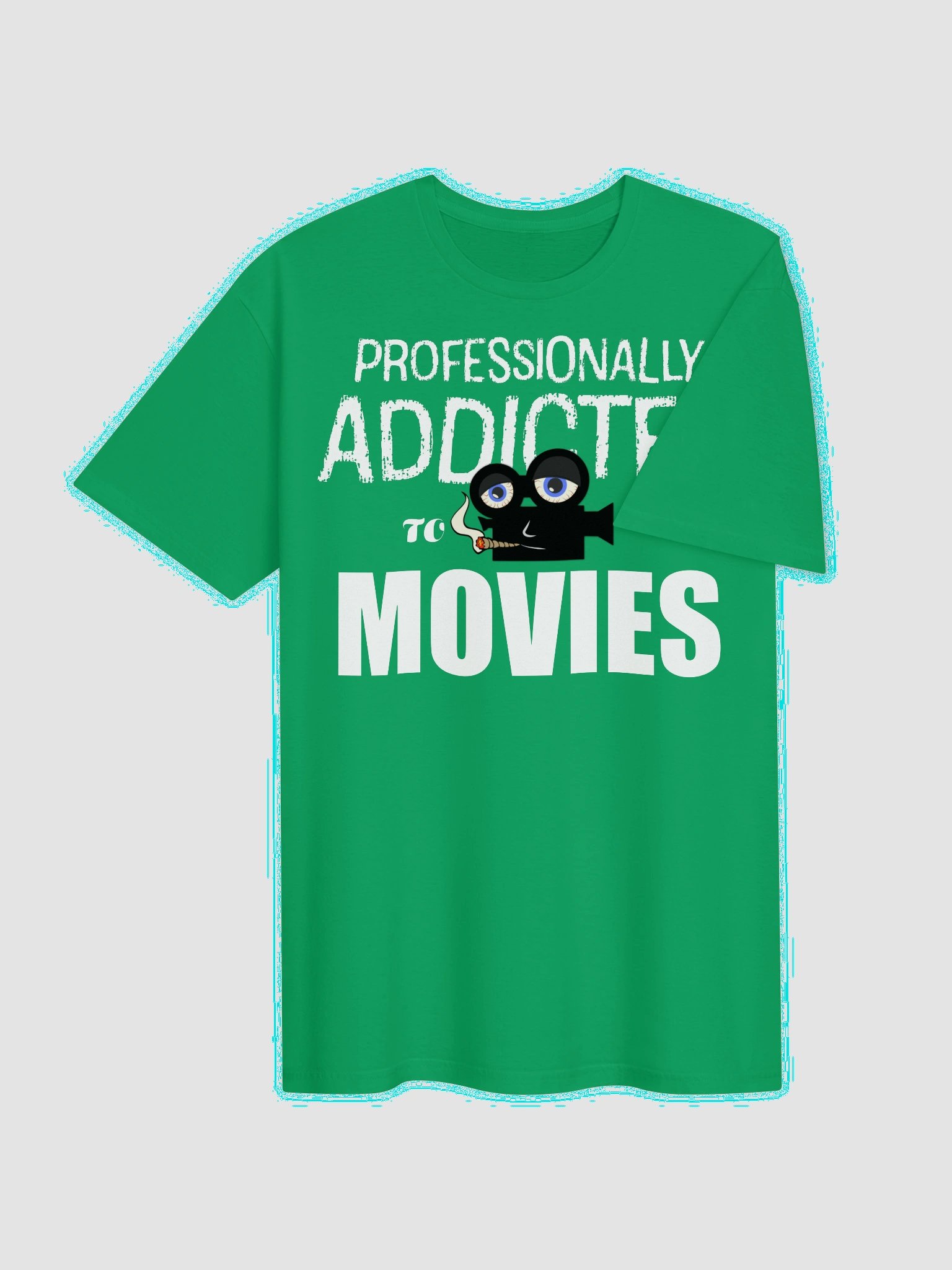 Professionally Addicted to Movies - the official Record 37 shirt product image (4)