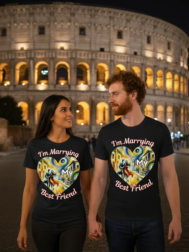 I'm Marrying My Best Friend: T-Shirt product image (1)
