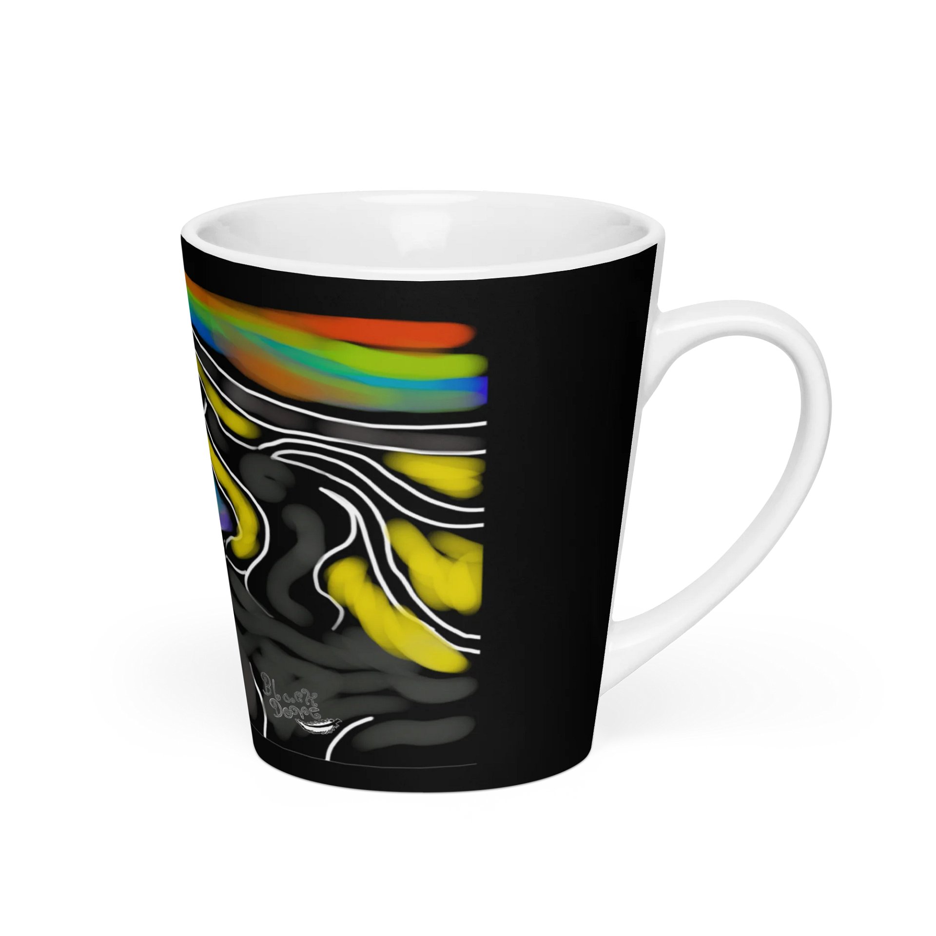 Colorful Dragon (Latte Mug) product image (2)