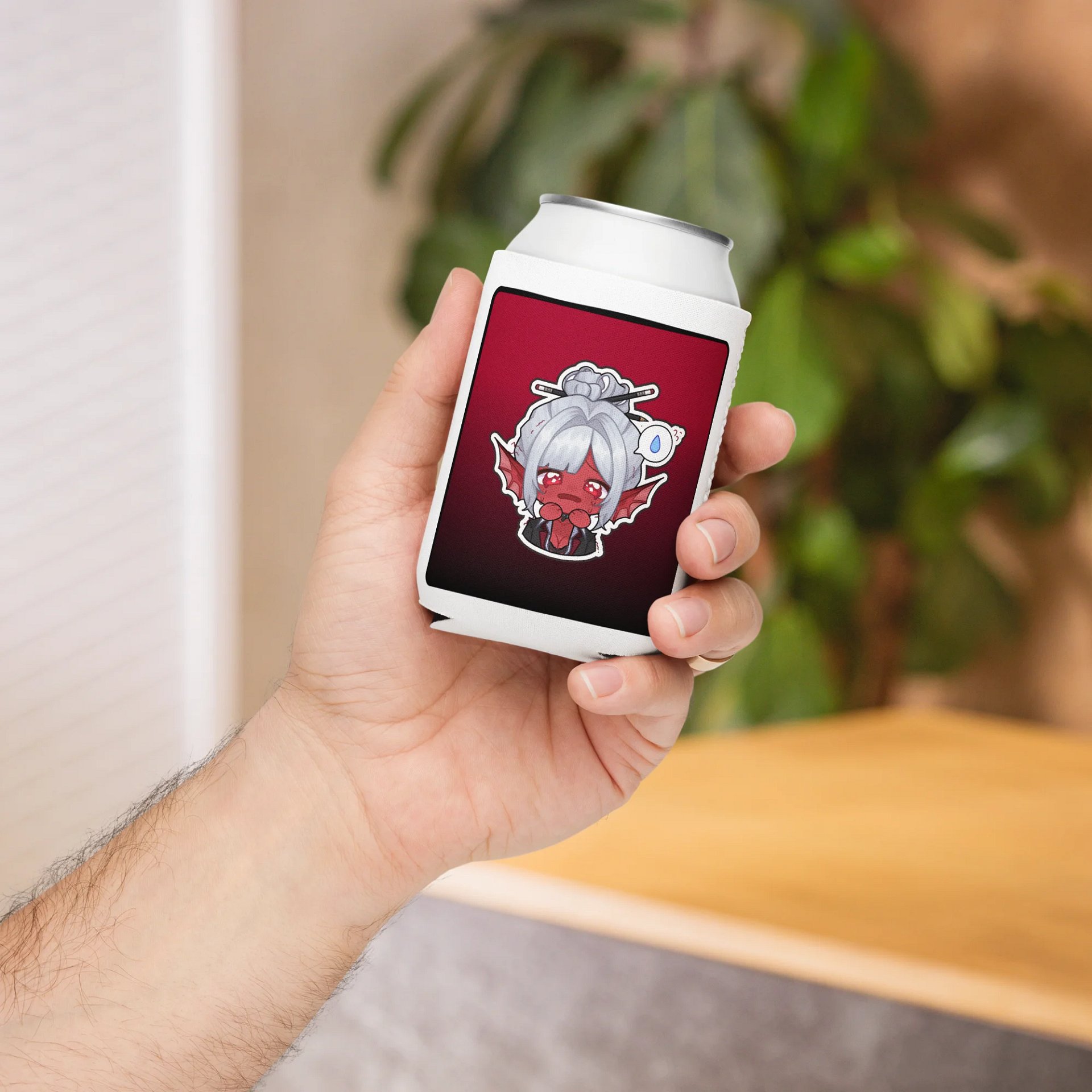 Hydrate Emote Coozie (Red) product image (5)